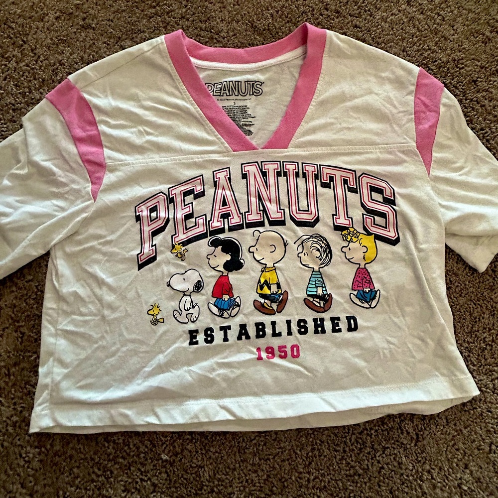 Peanuts Shirt from Walmart or Target. Size Small